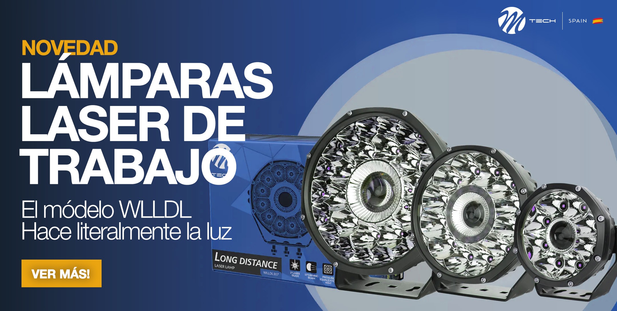 Faros led de trabajo y larga distancia